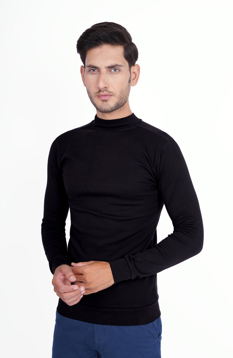 MKR601A423-ROLL NECK KNIT JUMPER-GREY – Leisure Club Official