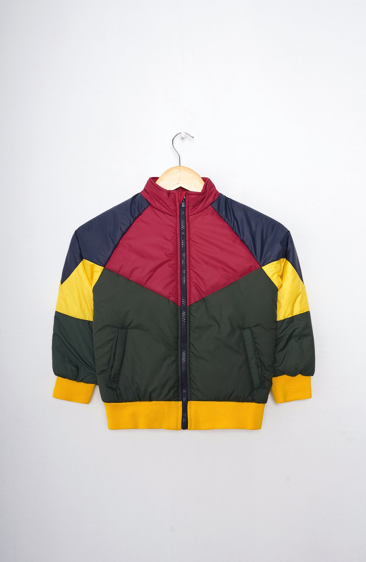 Cut&Sew Puffer Jacket