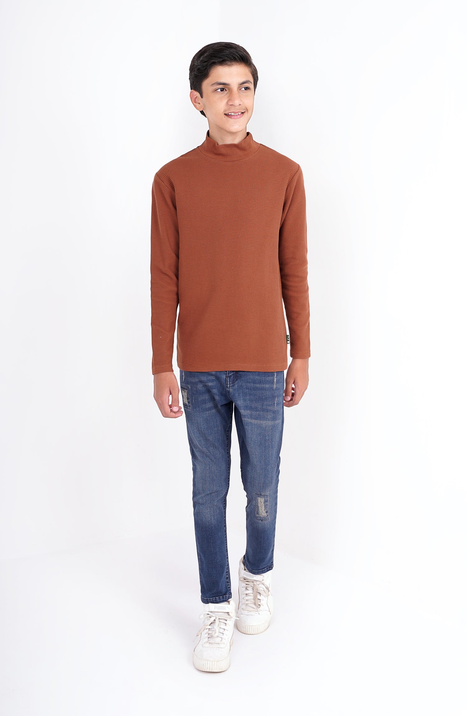 Waffle Weekend Escape Mock Neck … curated on LTK
