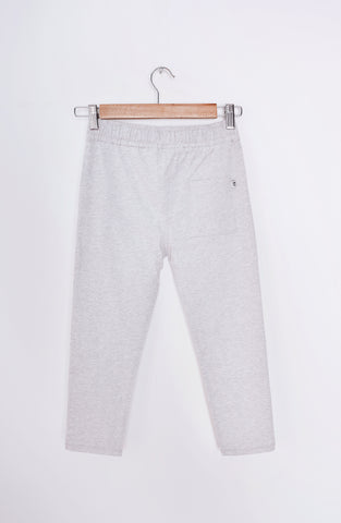 Knit Grey Trousers In French T