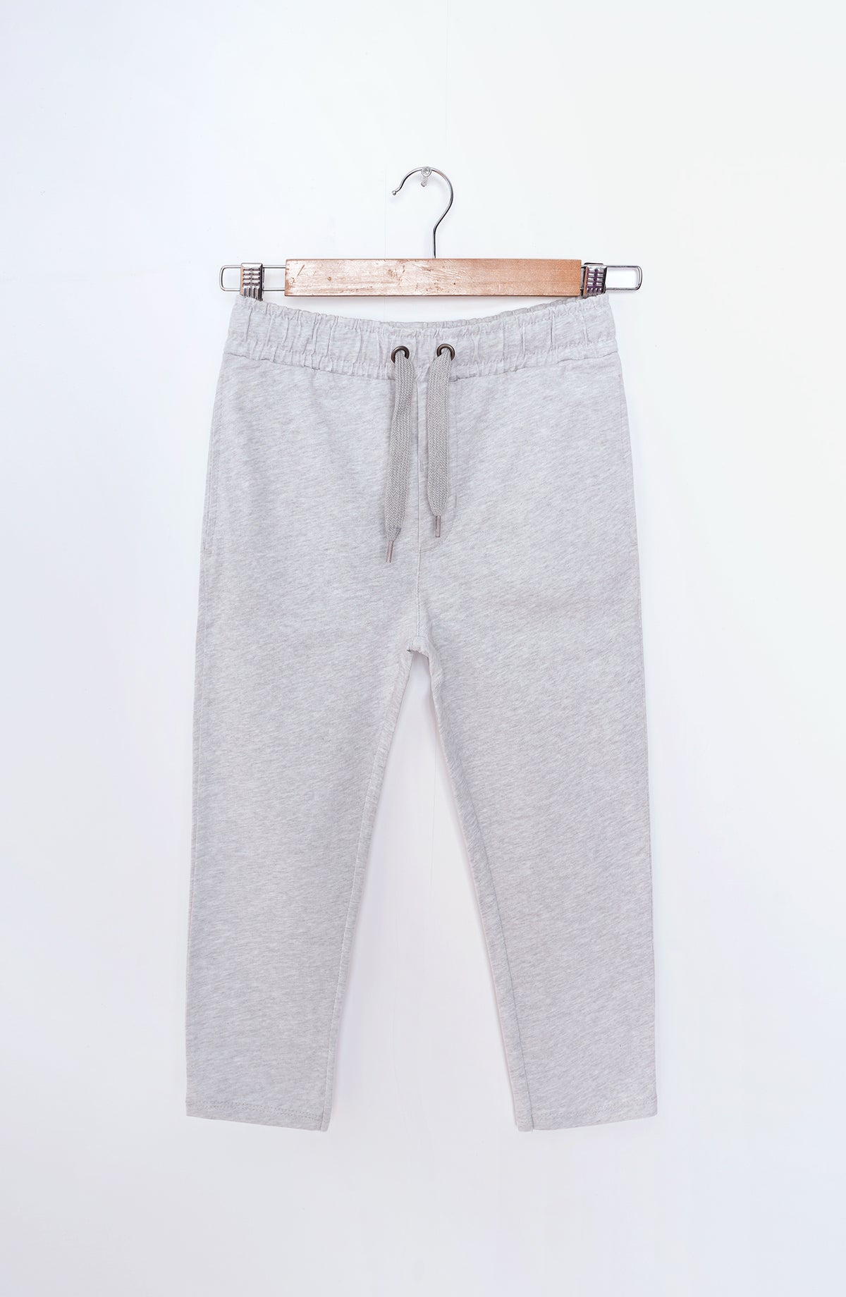 Knit Grey Trousers In French T