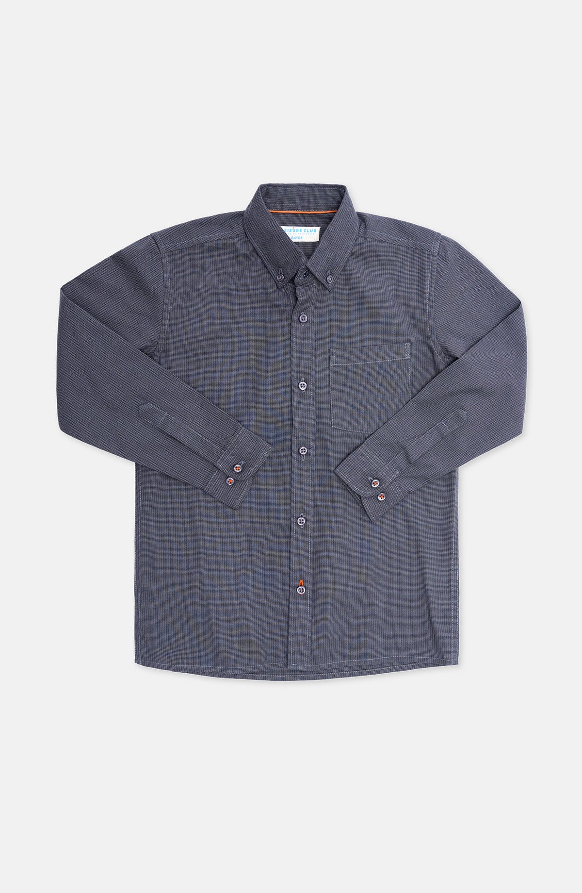 Boys Basic Pocket Shirt