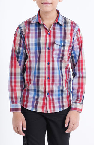 Button Down Check Shirt