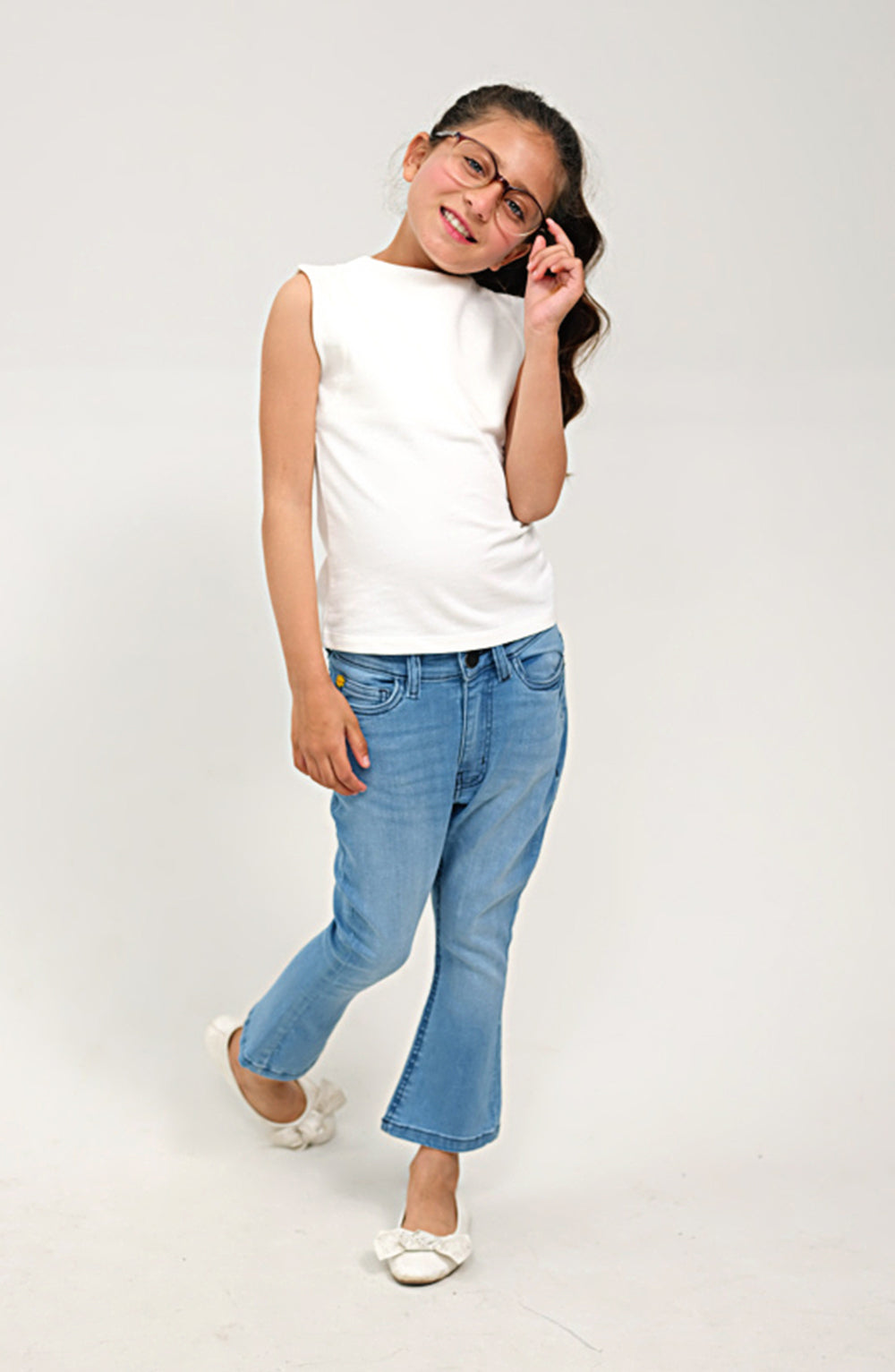 Sleeveless Funnel Neck Shirt - GKT701125