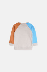 Color Block Space Sweatshirt