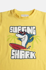 Surfing Shark T-Shirt