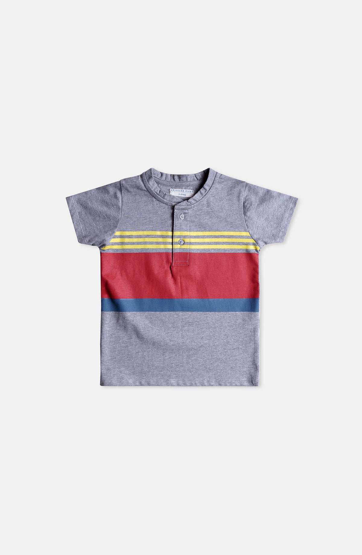 Striper Henley Tee