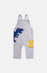 2Pc Knit Dungarees