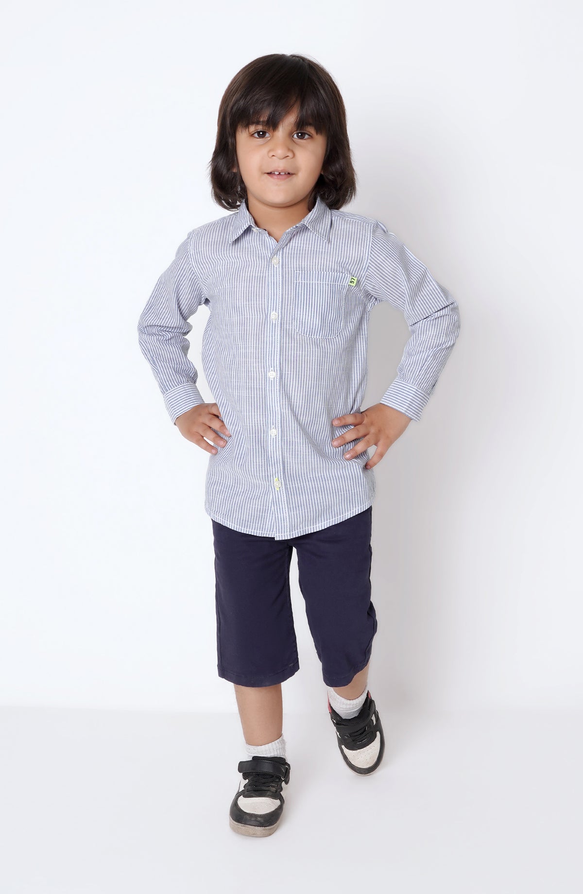 Infant Boys Striper Shirt