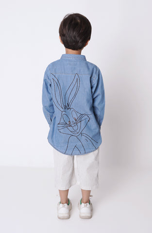 Bugs Bunny Denim Shirt