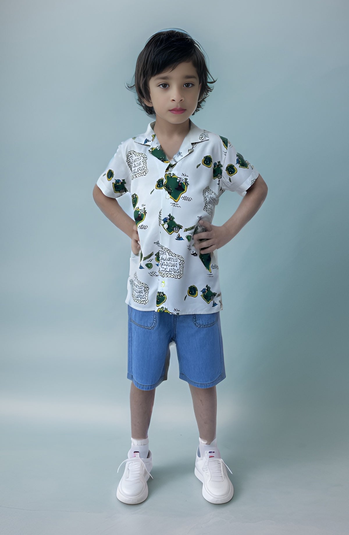 Infant Boys Printed Shirt