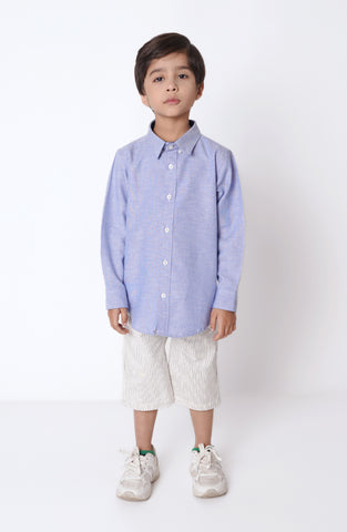 Infant Boys Button Down Basic