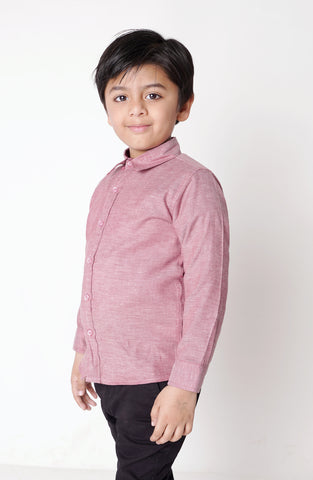 Infant Boys Button Down Basic