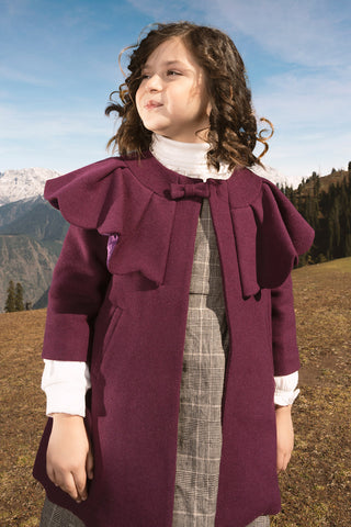 Baby Girl Purple Coat