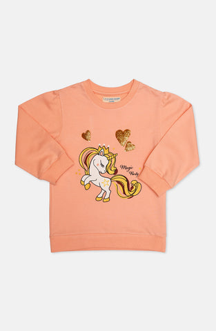 Unicorn Emballished Sweatshirt