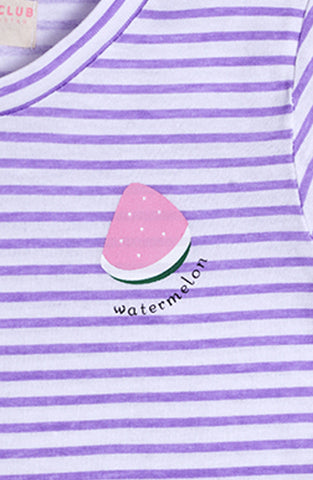 Watermelon Yarn-Dyed T-Shirt