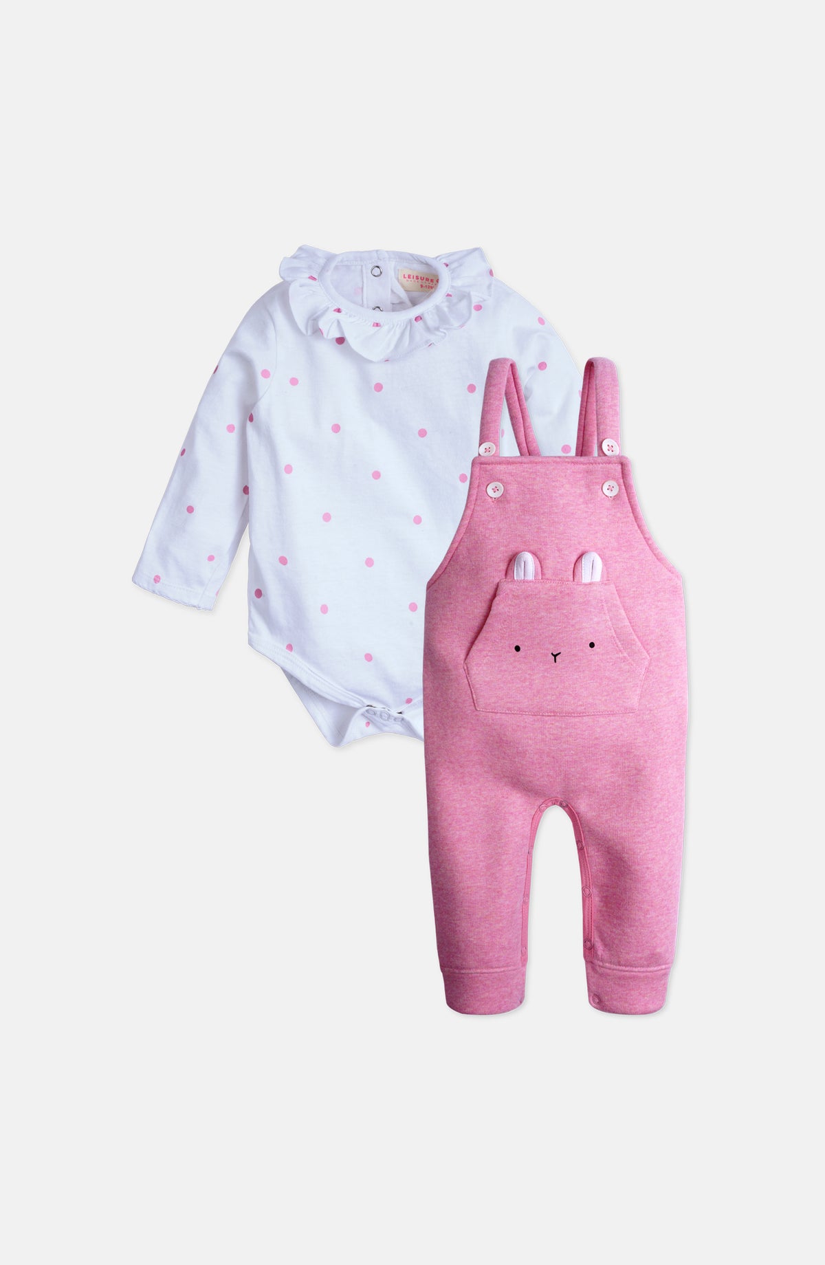 Kitty Dungaree Set