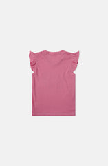 Frilled Graphic T-Shirt