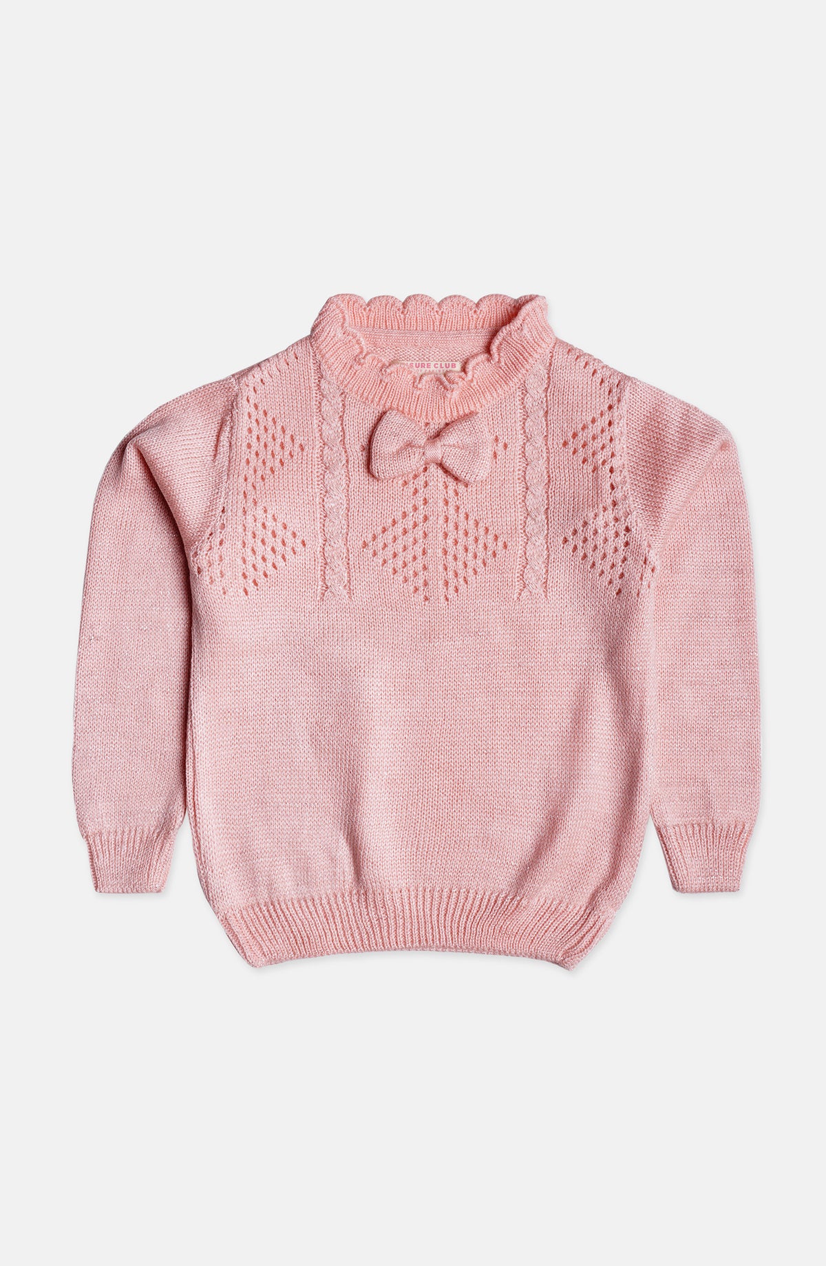 Bow Crew Neck Sweater