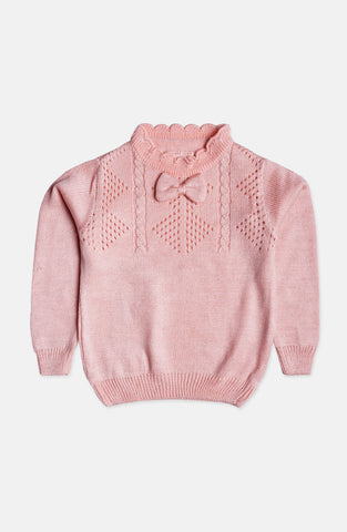 Bow Crew Neck Sweater