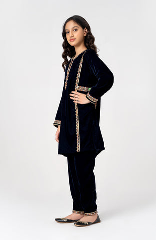 Blue Sapphire 2 Pcs Suit