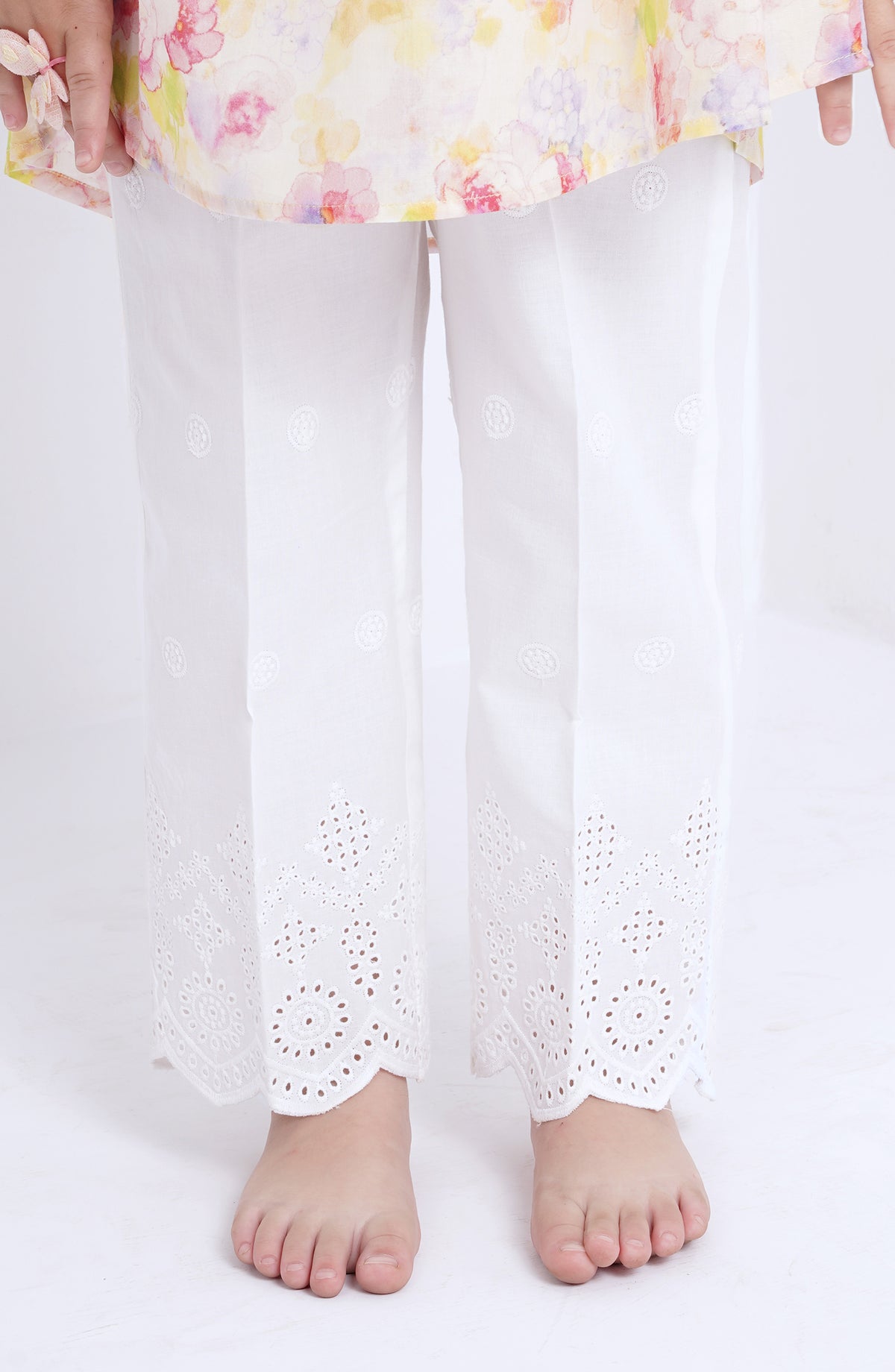 Embroidered Trouser