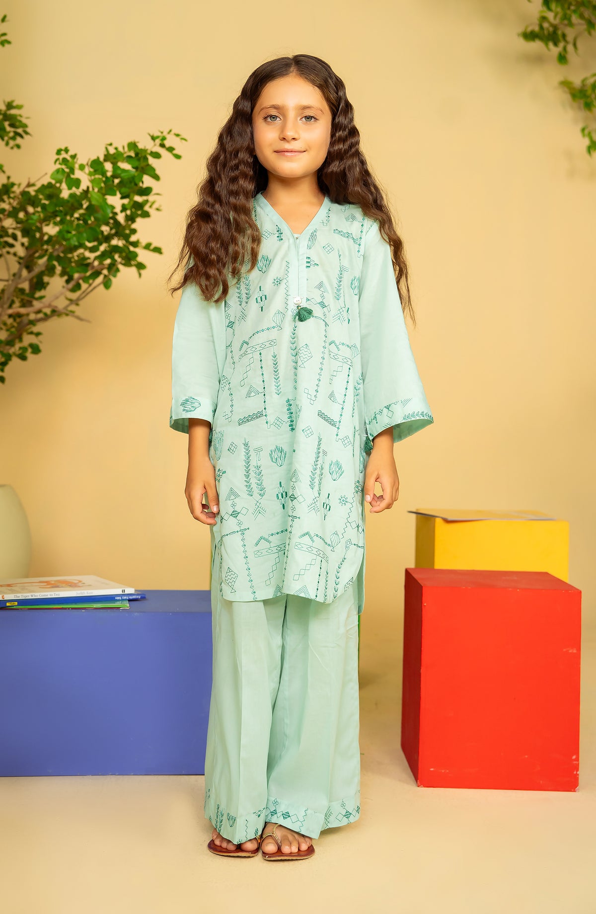 Saher 2 Pc Suit