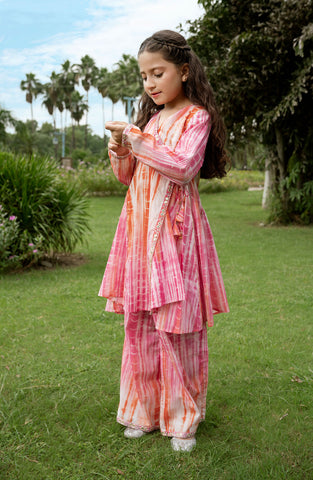 Tie & Dye Flowy 2 Pc Suit