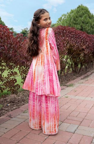 Tie & Dye Flowy 2 Pc Suit