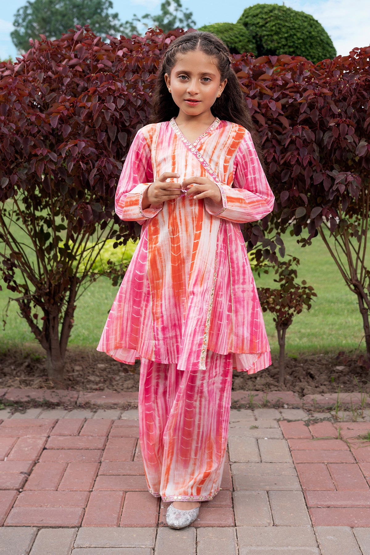 Tie & Dye Flowy 2 Pc Suit