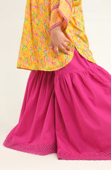 Pink Gharara 1 Piece-LCP626424