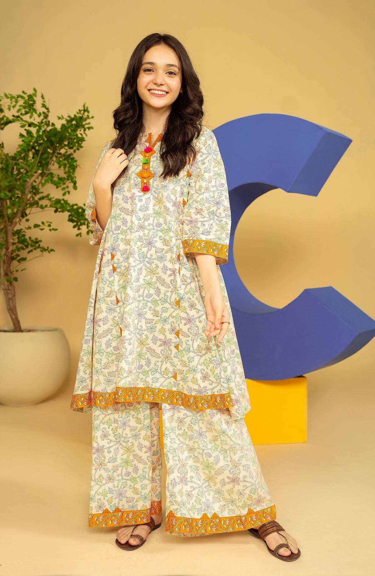 Rang Mahal 2 Pc Suit