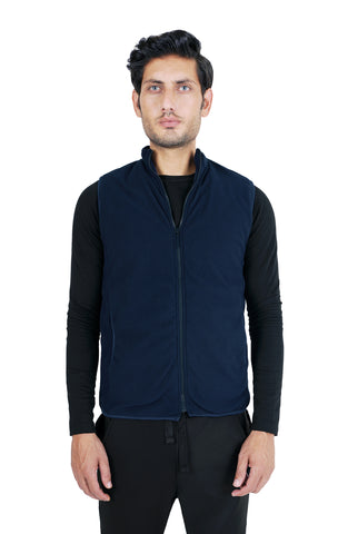 Sleeveless Sherpa Jacket