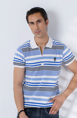 Nautical Strpes Polo Tee