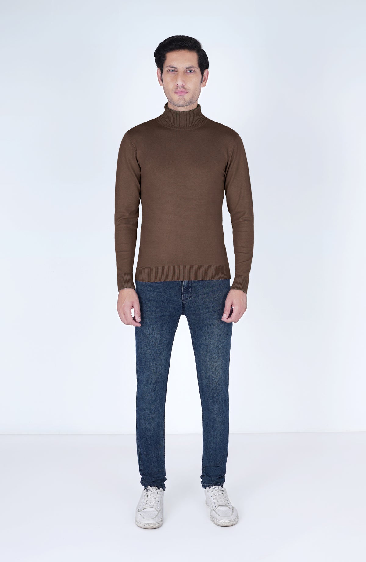 Roll Neck Knit Jumper