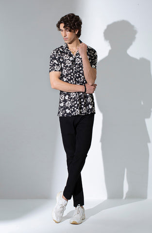 Floral Printed Huwaiin Shirt