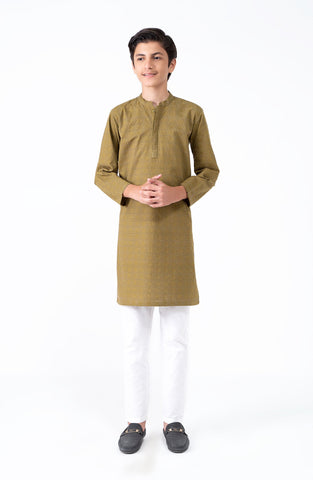 Emb Boys Kurta