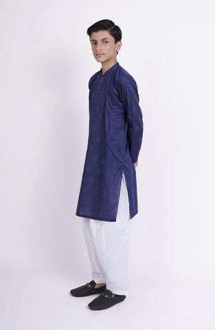 Screen Printed Boys Kurta