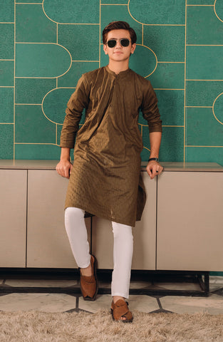 Cotton Dobby Boys Kurta