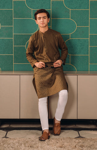 Cotton Dobby Boys Kurta