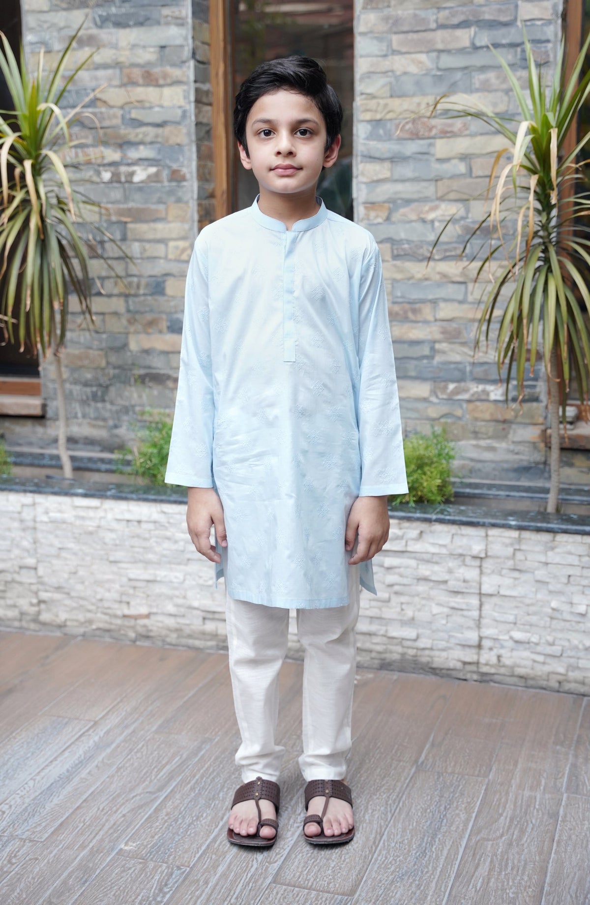 Boys Shiffili Emb Kurta