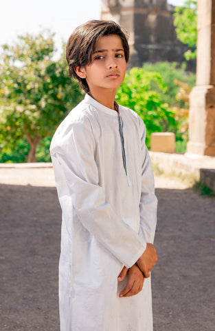 Boys Shiffili Emb Kurta