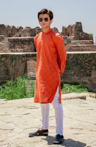 Boys Lawn Shiffili Kurta