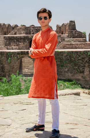 Boys Lawn Shiffili Kurta