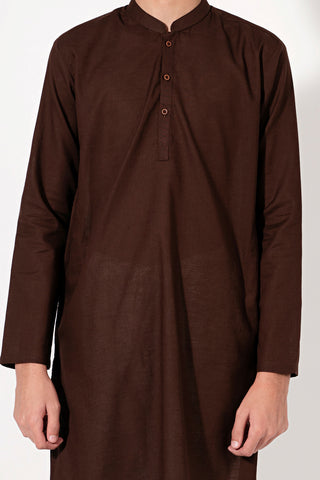 Boys Round Band Kurta