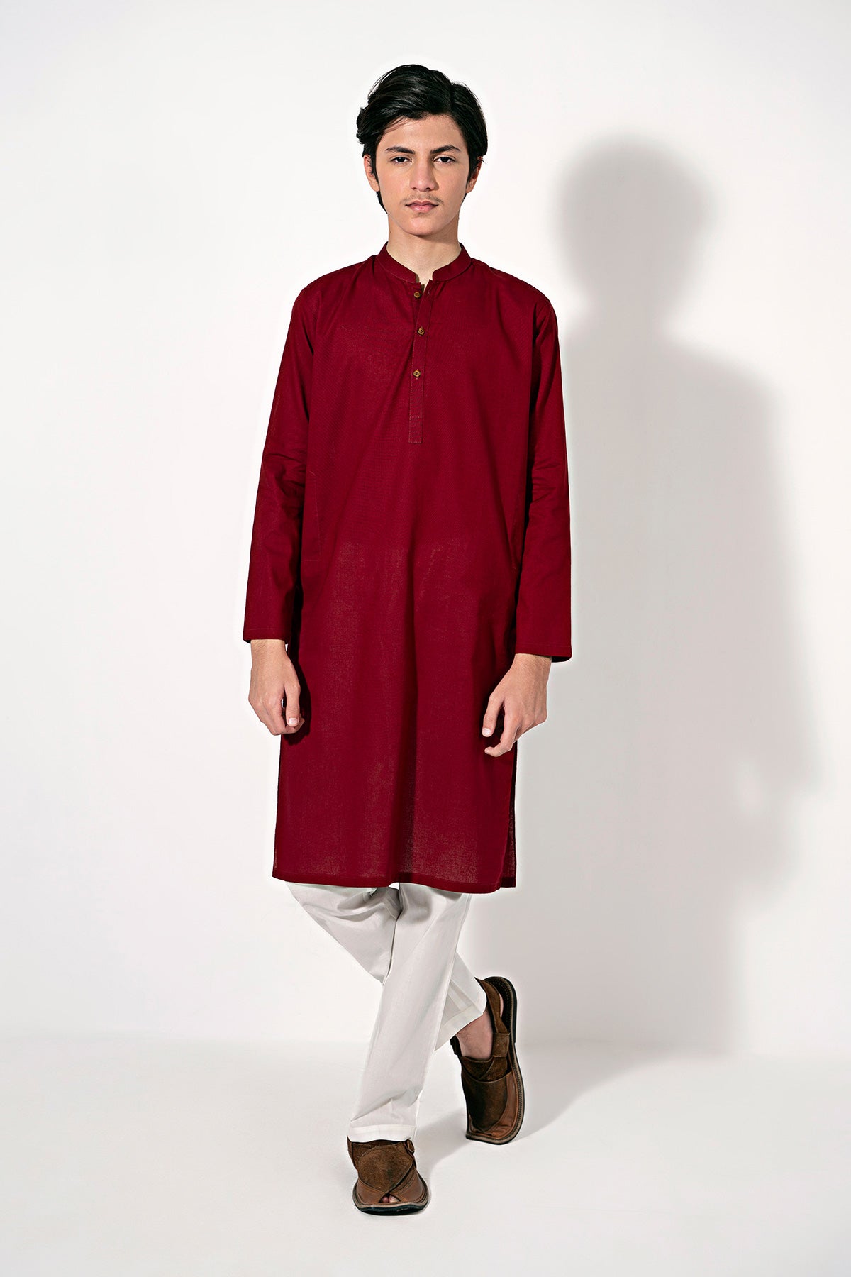 Boys Round Band Kurta