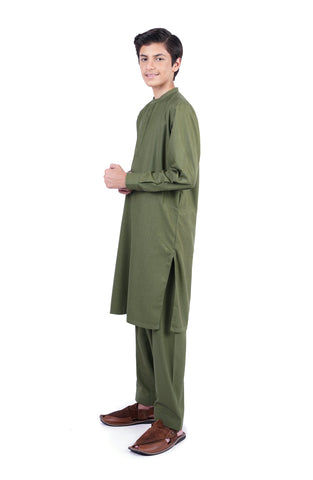 Boys Cvc Fabric Kurta Shalwar