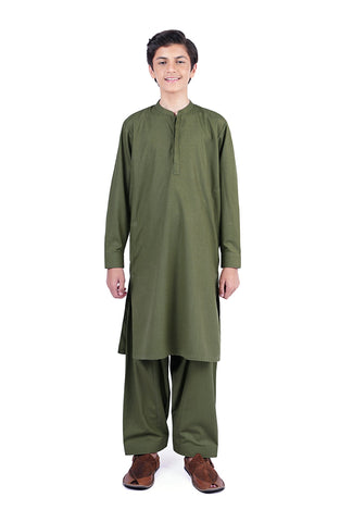 Boys Cvc Fabric Kurta Shalwar