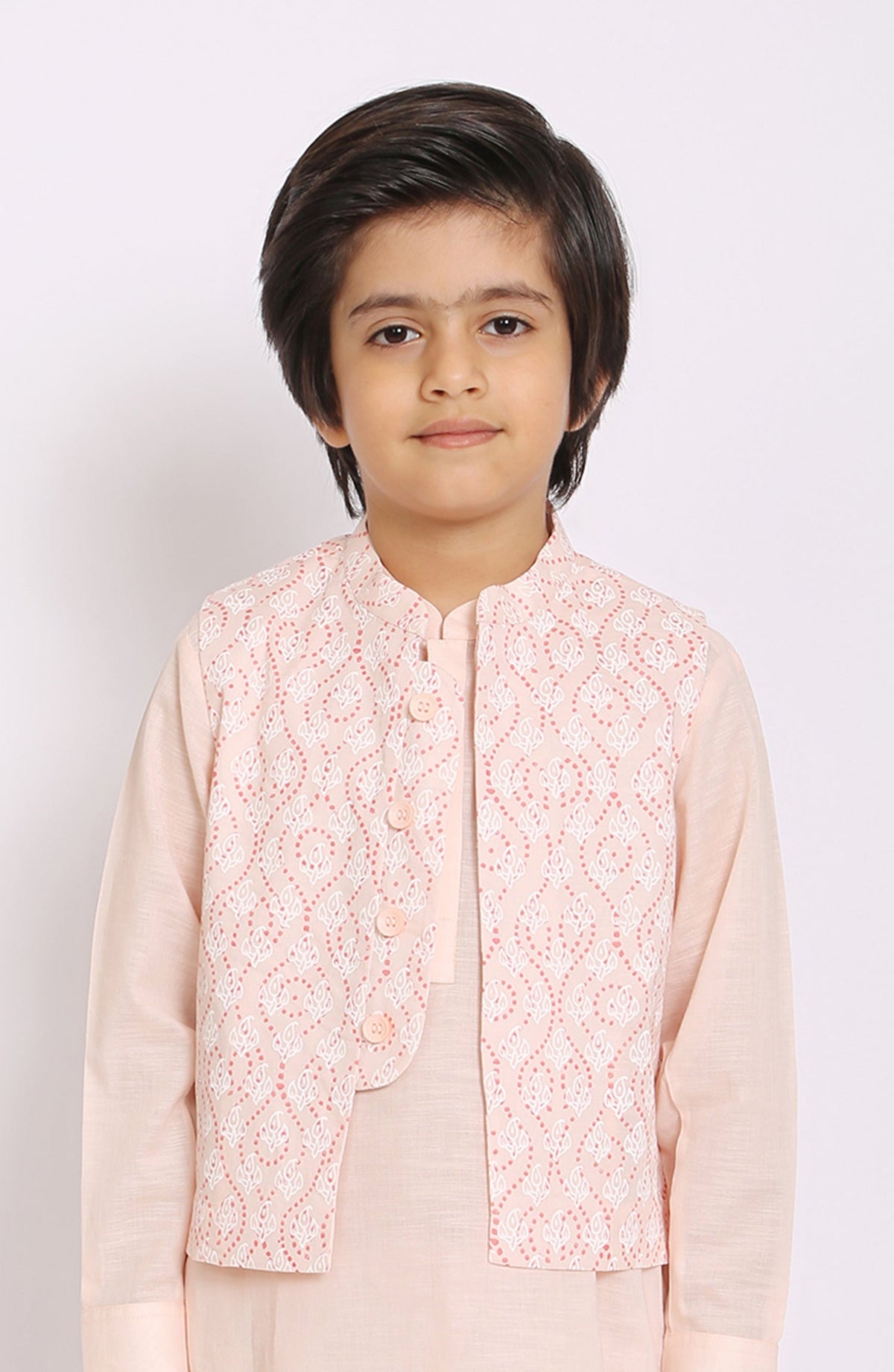 Block Printed Waistcoat Infant