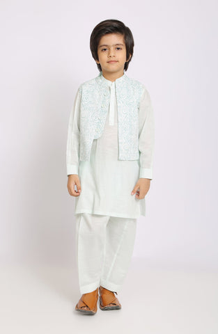 Block Printed Waistcoat Infant